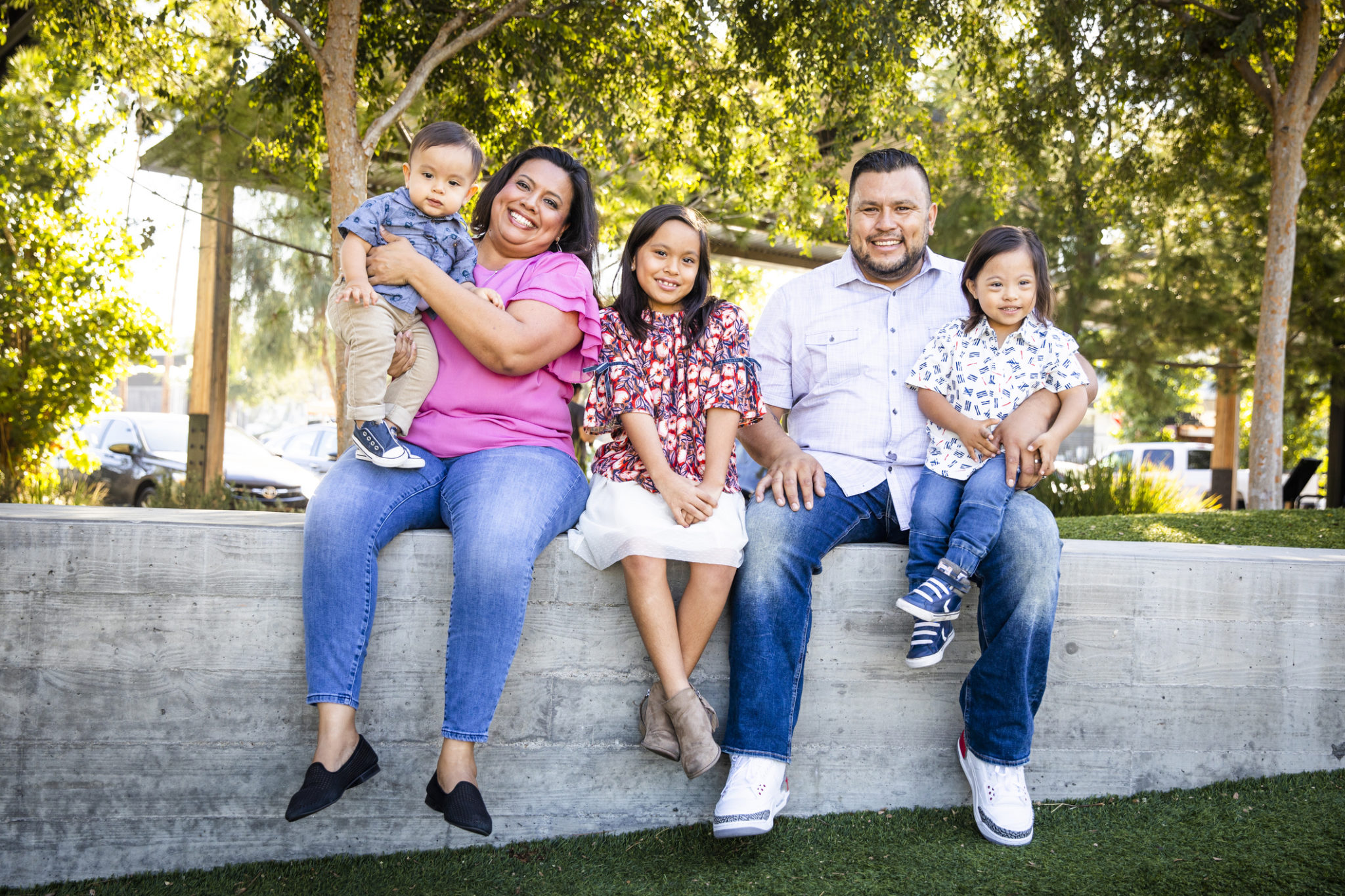 Young Mexican Family In The Park - The California Wellness Foundation ...